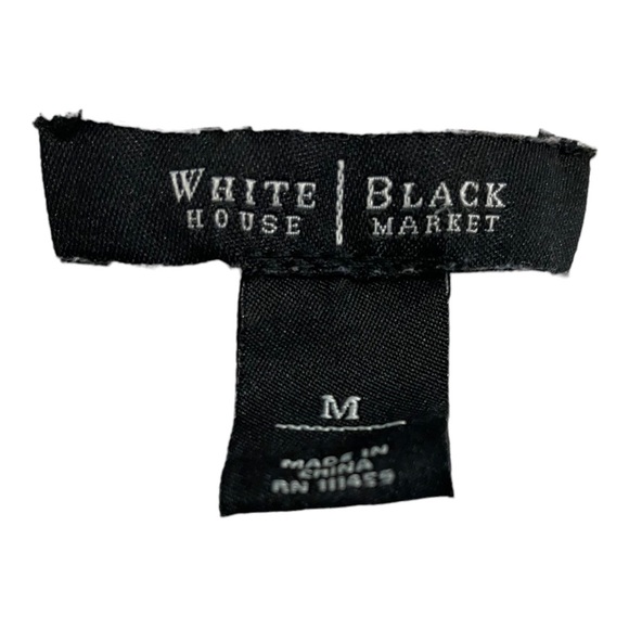 White House black market womens cardigan snap buttons snake rayon size medium - Picture 10 of 12